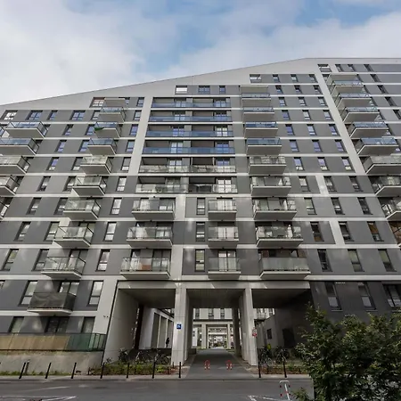 Kasprzaka Elegant In Wola With Parking By Renters Lägenhet